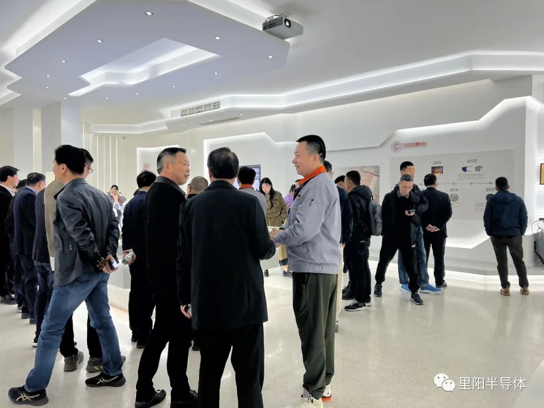 Zhejiang Electrical Industry Association visited Liown Semiconductor Taizhou factory